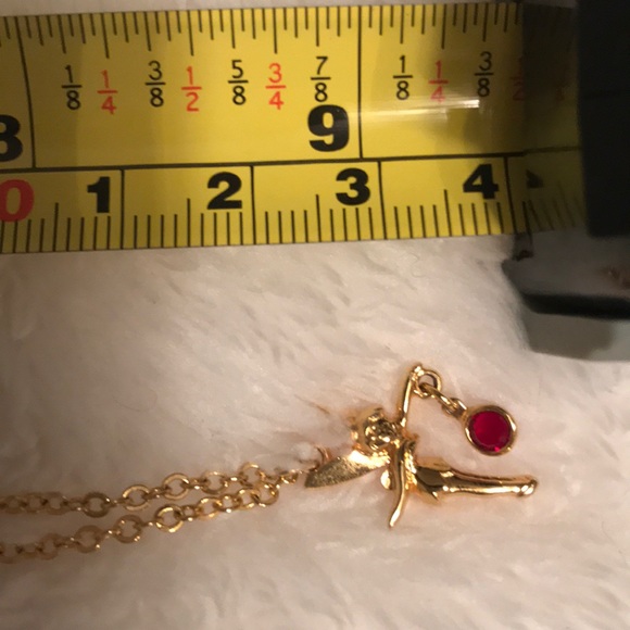 Tinkerbell necklace and ring set - Picture 4 of 4
